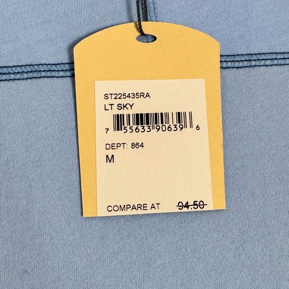 Tommy Bahama Paradise Valley Long-Sleeve Henley Shirt Size M $95 Light Sky Blue - Picture 6 of 6